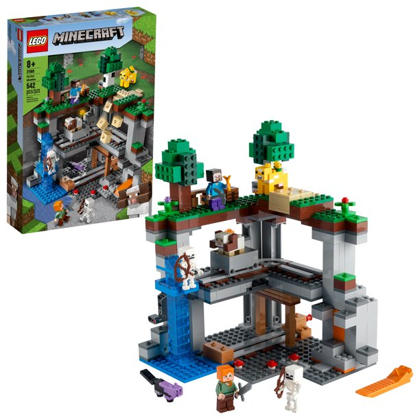 LEGO Minecraft 21169 The First Adventure MTech Cave