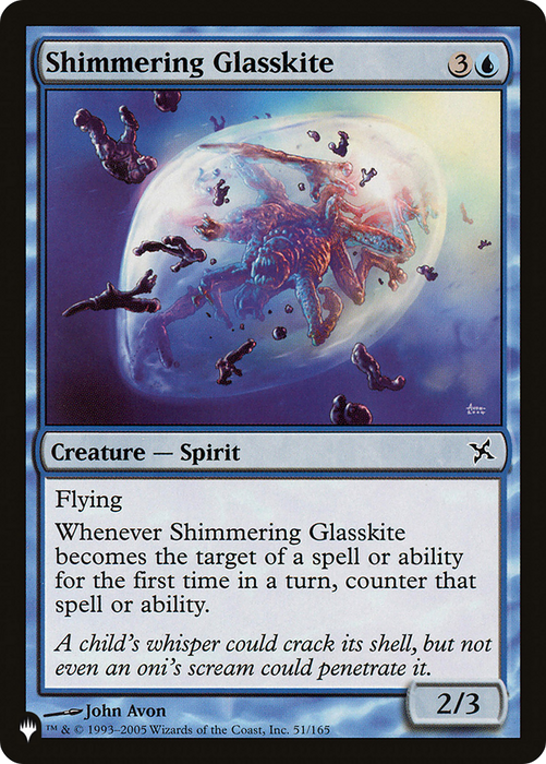 Shimmering Glasskite [The List Reprints]