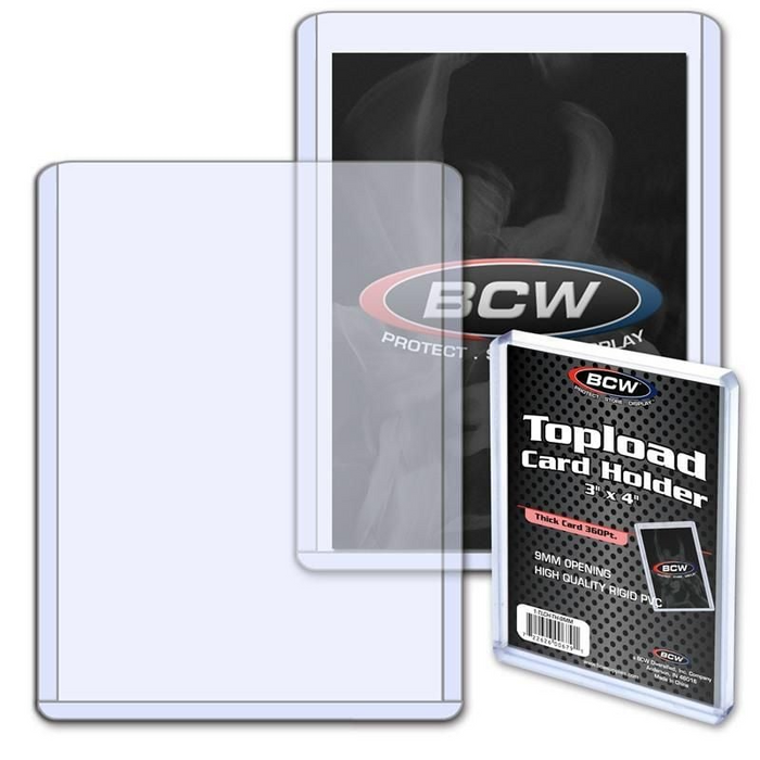 BCW Supplies - Thick Card Topload Holder - 360 PT (1ct)