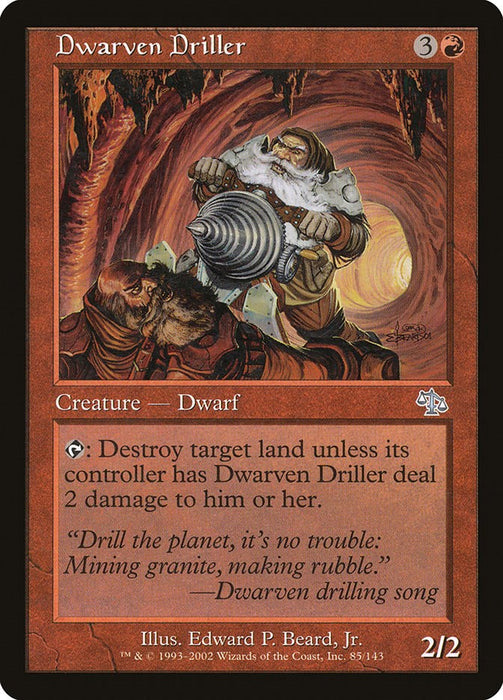 Dwarven Driller [JUD - 85]