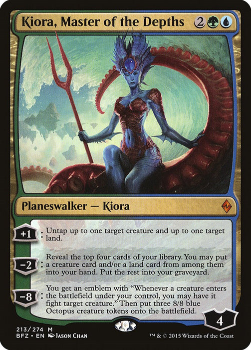 Kiora, Master of the Depths [BFZ - 213]