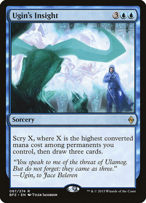 Ugin's Insight [BFZ - 87]