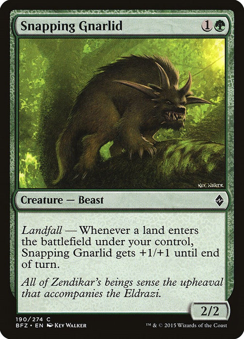 Snapping Gnarlid [BFZ - 190]