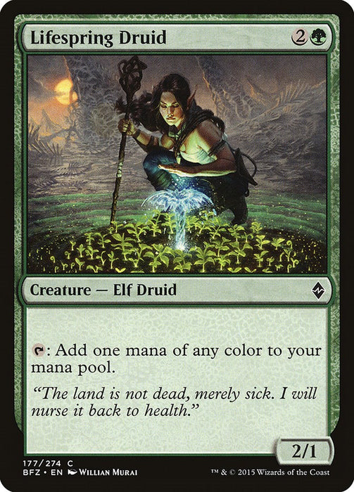 Lifespring Druid [BFZ - 177]