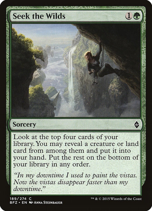 Seek the Wilds [BFZ - 189]