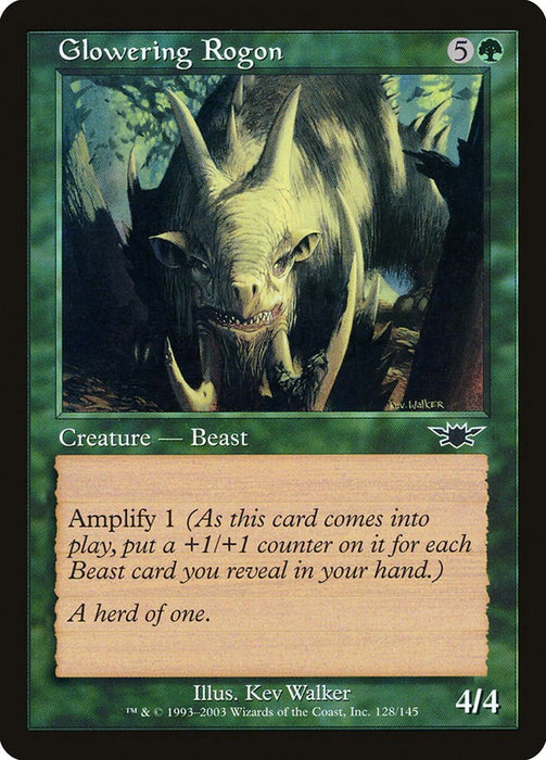 Glowering Rogon [LGN - 128]
