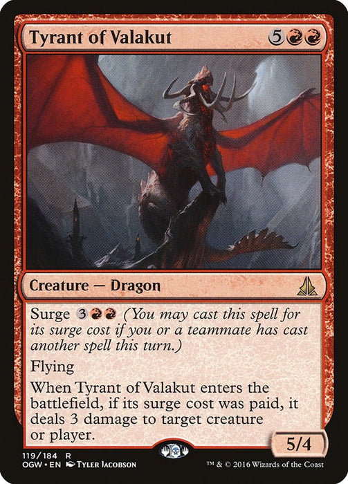 Tyrant of Valakut [OGW - 119]