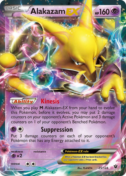 Alakazam EX [FCO - 25/124]