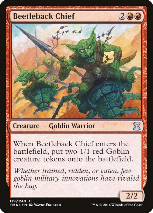 Beetleback Chief [EMA - 119]