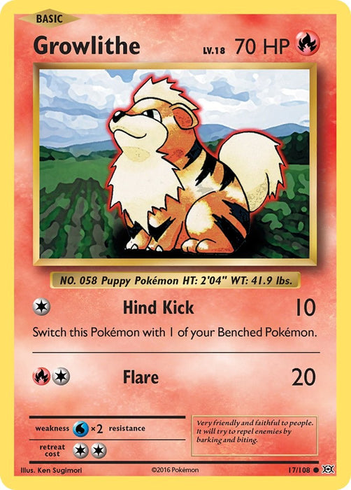 Growlithe [EVO - 17/108]