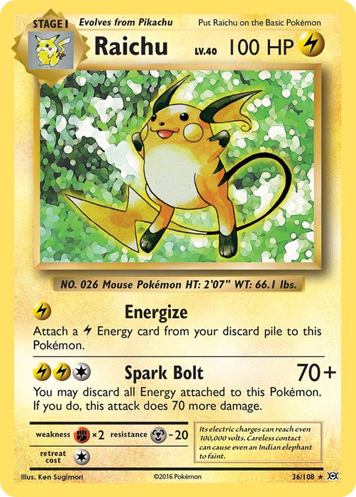 Raichu [EVO - 36/108]