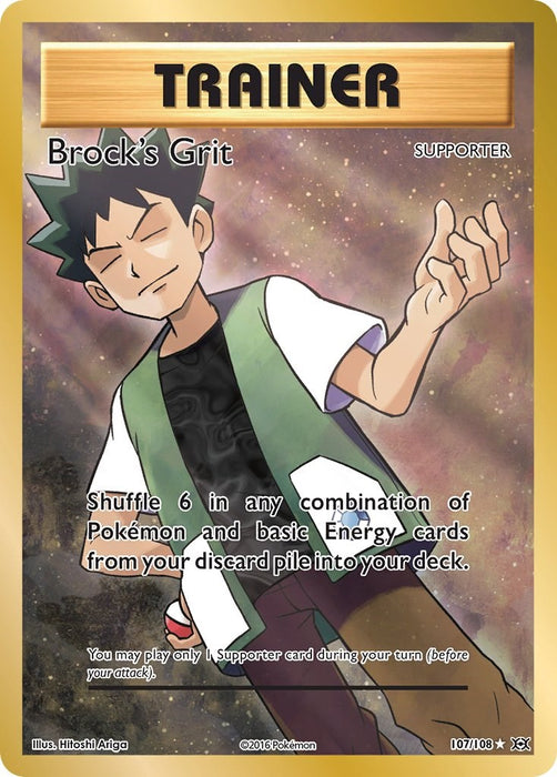 Brock's Grit (Full Art) [EVO - 107/108]