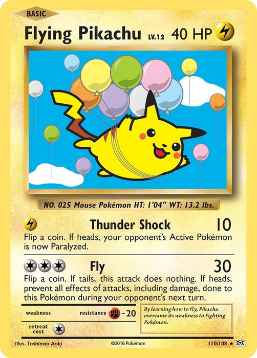 Flying Pikachu [EVO - 110/108]