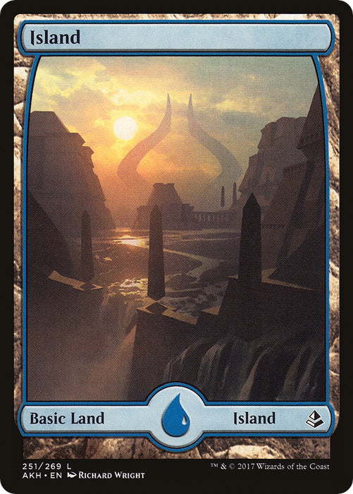 Island (251) - Full Art [AKH - 251]