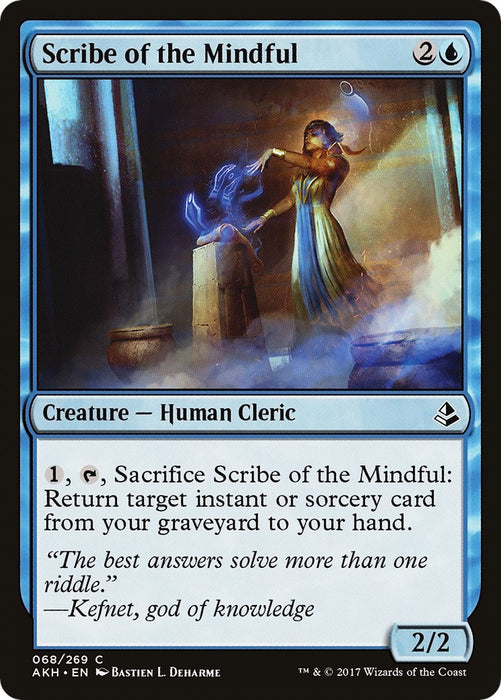 Scribe of the Mindful [AKH - 68]