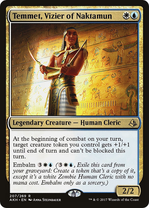 Temmet, Vizier of Naktamun [AKH - 207]