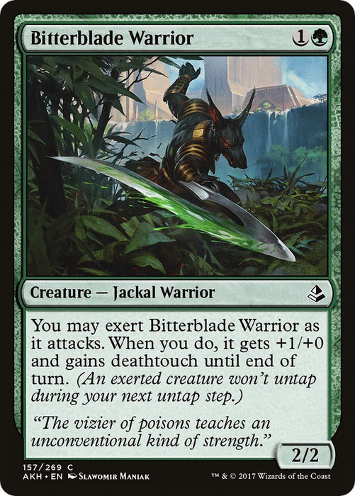 Bitterblade Warrior [AKH - 157]