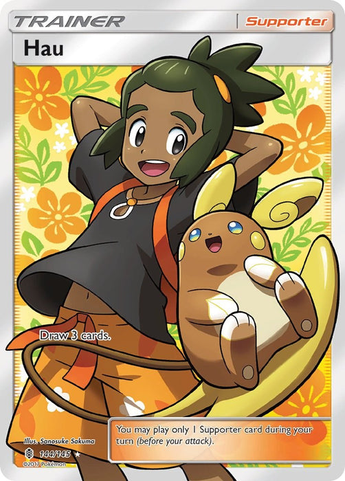 Hau (Full Art) [SM02 - 144/145]