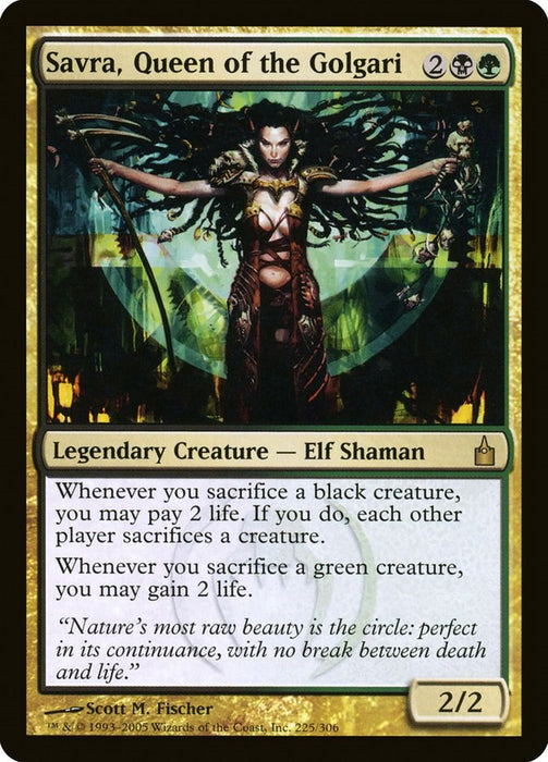 Savra, Queen of the Golgari [RAV - 225]