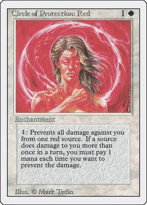 Circle of Protection: Red [3ED - N/A]