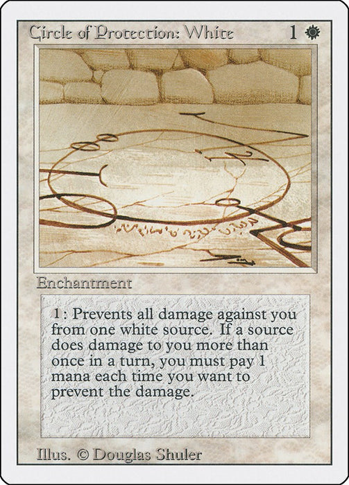 Circle of Protection: White [3ED - N/A]