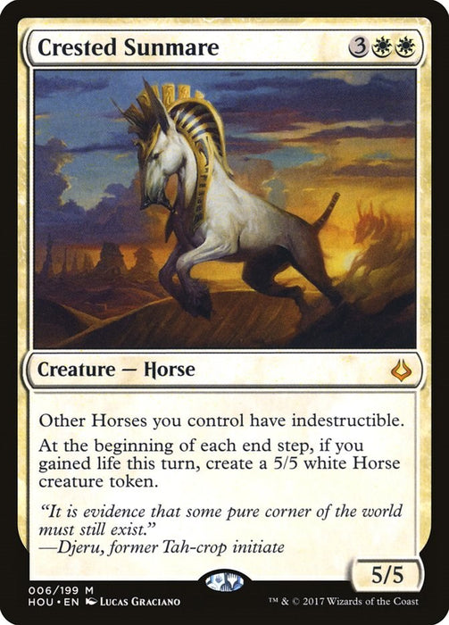 Crested Sunmare [HOU - 6]