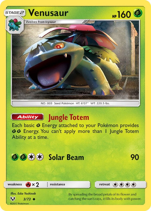 Venusaur [SHL - 3/73]