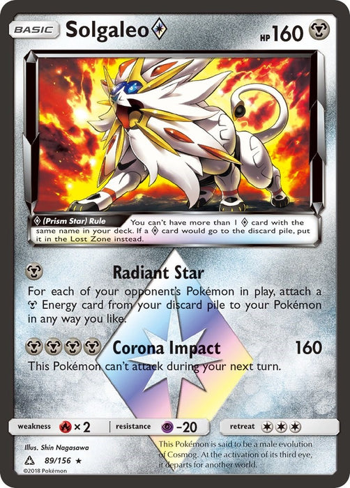 Solgaleo Prism Star [SM05 - 89/156]