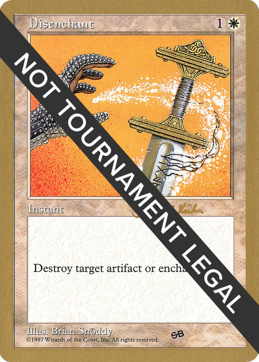 Disenchant - 1997 Janosch Kuhn (5ED) (SB)