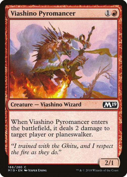 Viashino Pyromancer [M19 - 166]