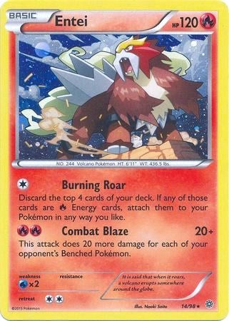 Entei - 14/98 (Cosmos Holo) [BLE - 014/098]