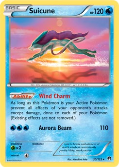 Suicune - 30/122 (Cosmos Holo) [BLE - 030/122]