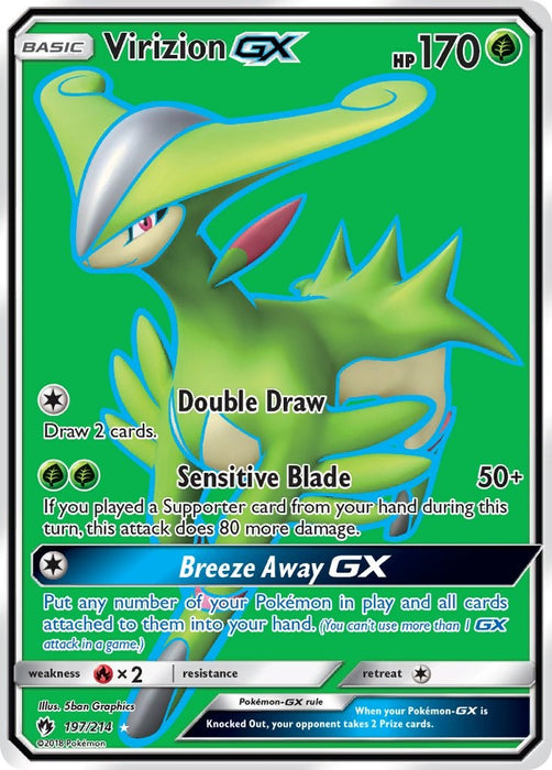 Virizion GX (Full Art) [SM8 - 197/214]