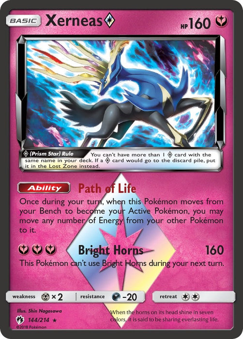 Xerneas Prism Star [SM8 - 144/214]