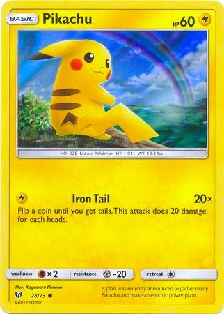 Pikachu - 28/73 (Water Web Holo) [MCAP - 028/073]