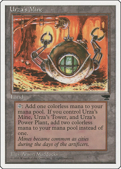 Urza's Mine (Clawed Sphere) [CHR - N/A]