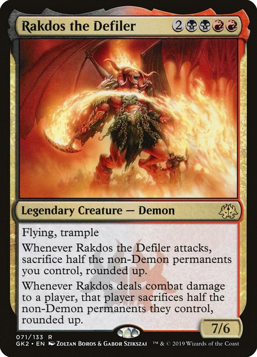 Rakdos the Defiler [GK2 - 71]