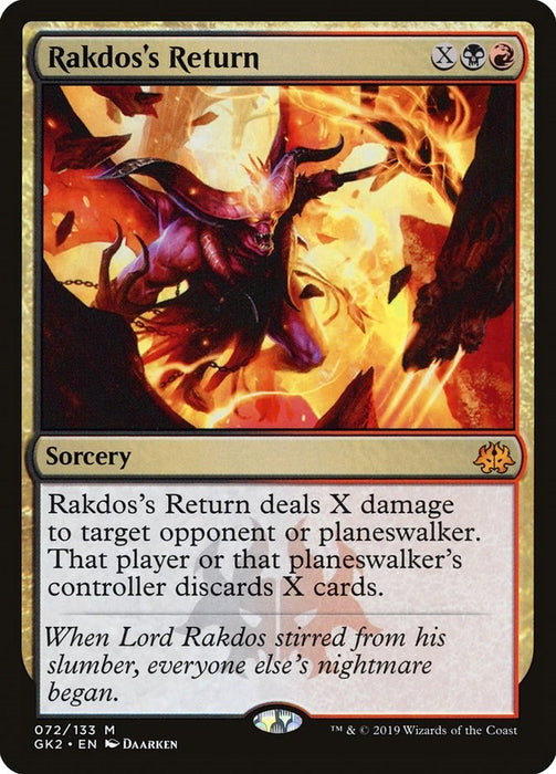 Rakdos's Return [GK2 - 72]