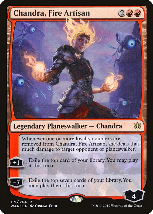 Chandra, Fire Artisan [WAR - 119]