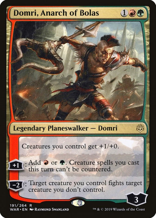 Domri, Anarch of Bolas [WAR - 191]