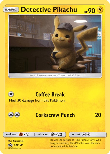 Detective Pikachu - SM190 [SMP - SM190]