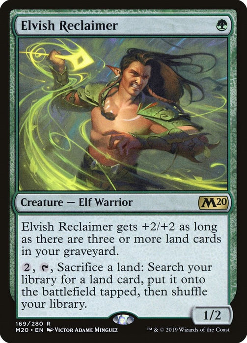 Elvish Reclaimer [M20 - 169]