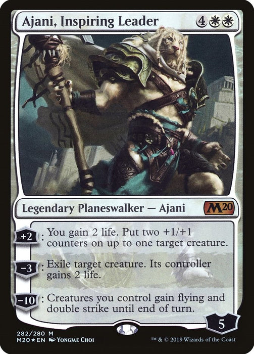 Ajani, Inspiring Leader [M20 - 282]