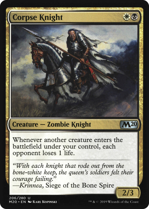 Corpse Knight (2/3 Misprint)