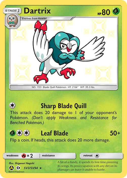 Dartrix [HIF:SV - SV3/SV94]