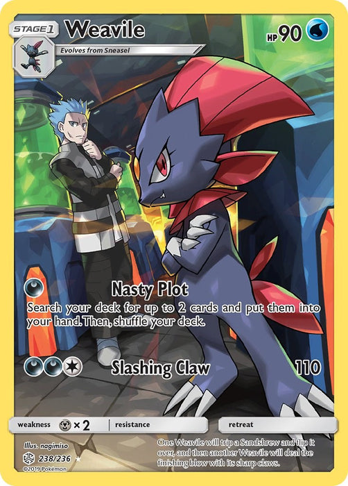 Weavile (Secret) [SM12 - 238/236]