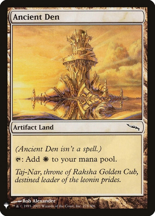 Ancient Den [LIST - 278]