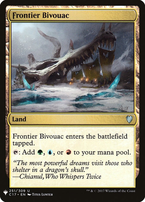 Frontier Bivouac (C17) [LIST - 251]