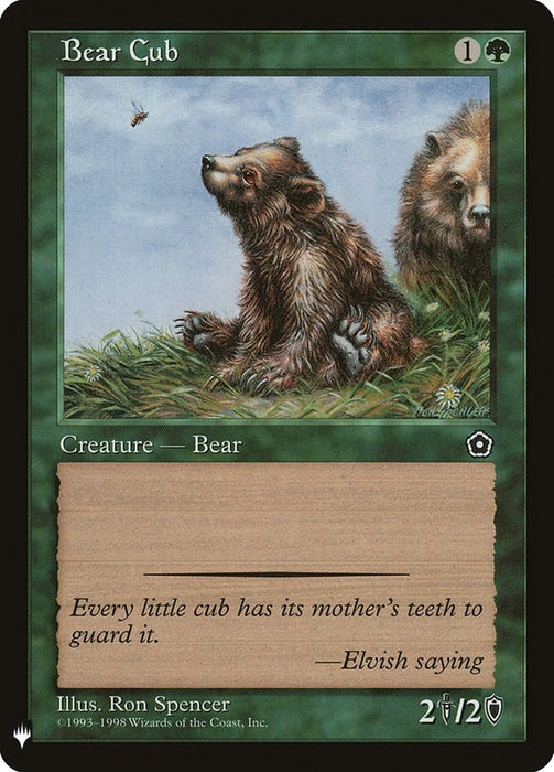 Bear Cub [LIST - N/A]