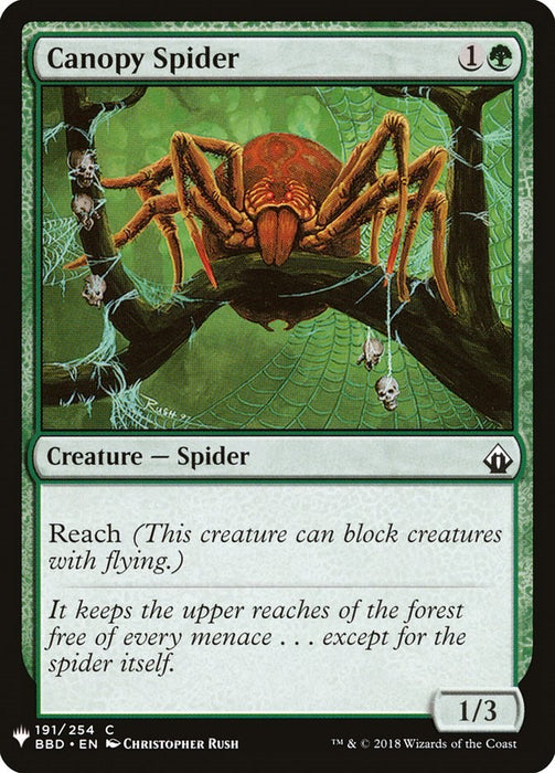 Canopy Spider [LIST - 191]